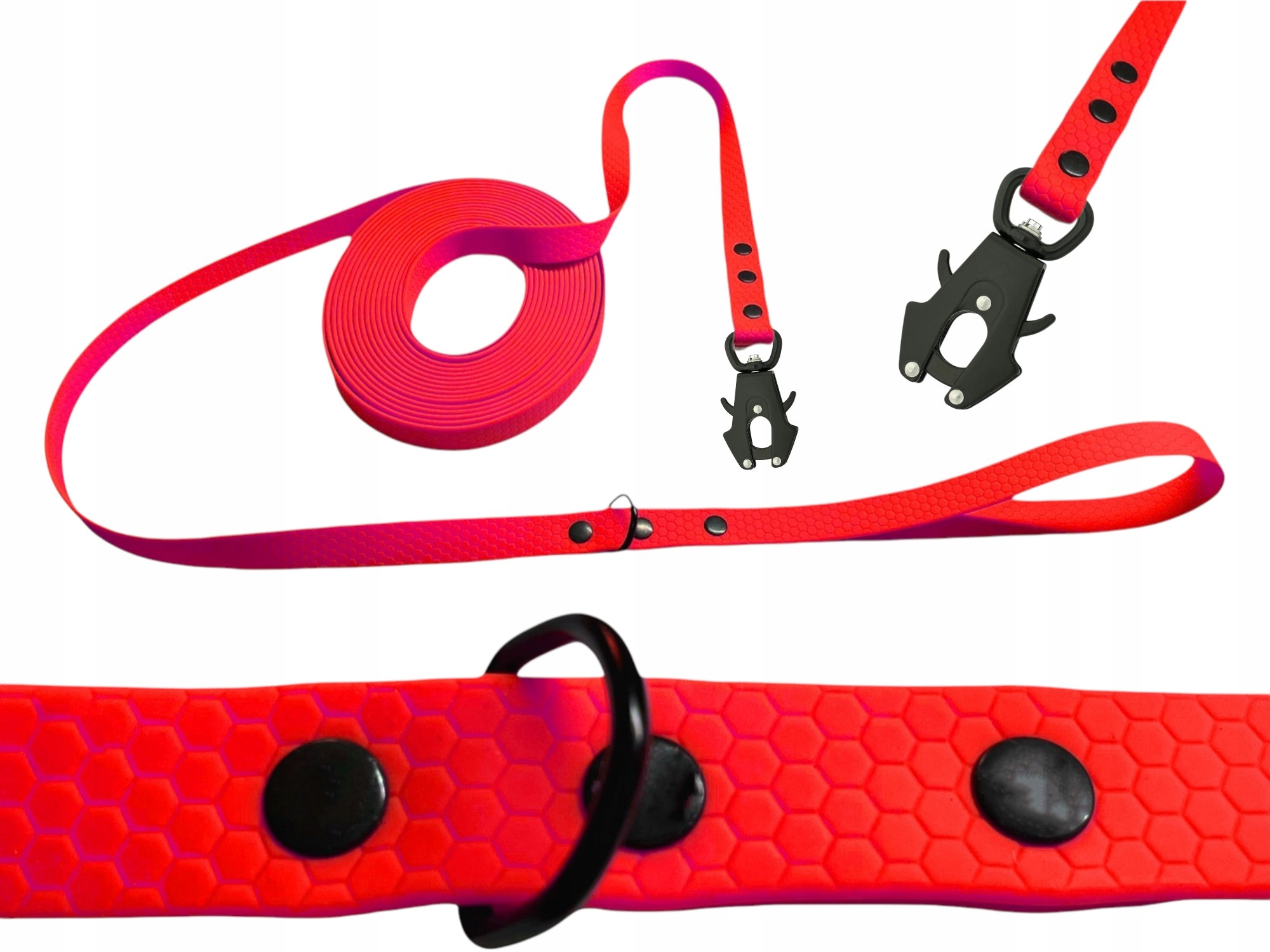 Vodítko Měkké Trénink Biothane Pvc Frog Edition 5M 16MM