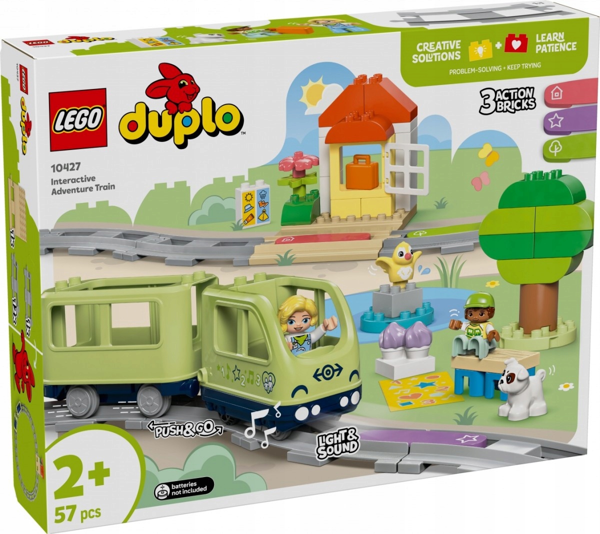 Stavebnice Duplo 10427 Dobrodružství S Interaktivním Vlakem