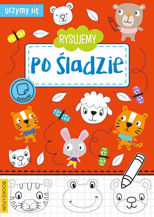 

Uczymy Się Rysujemy po śladzie naklejki