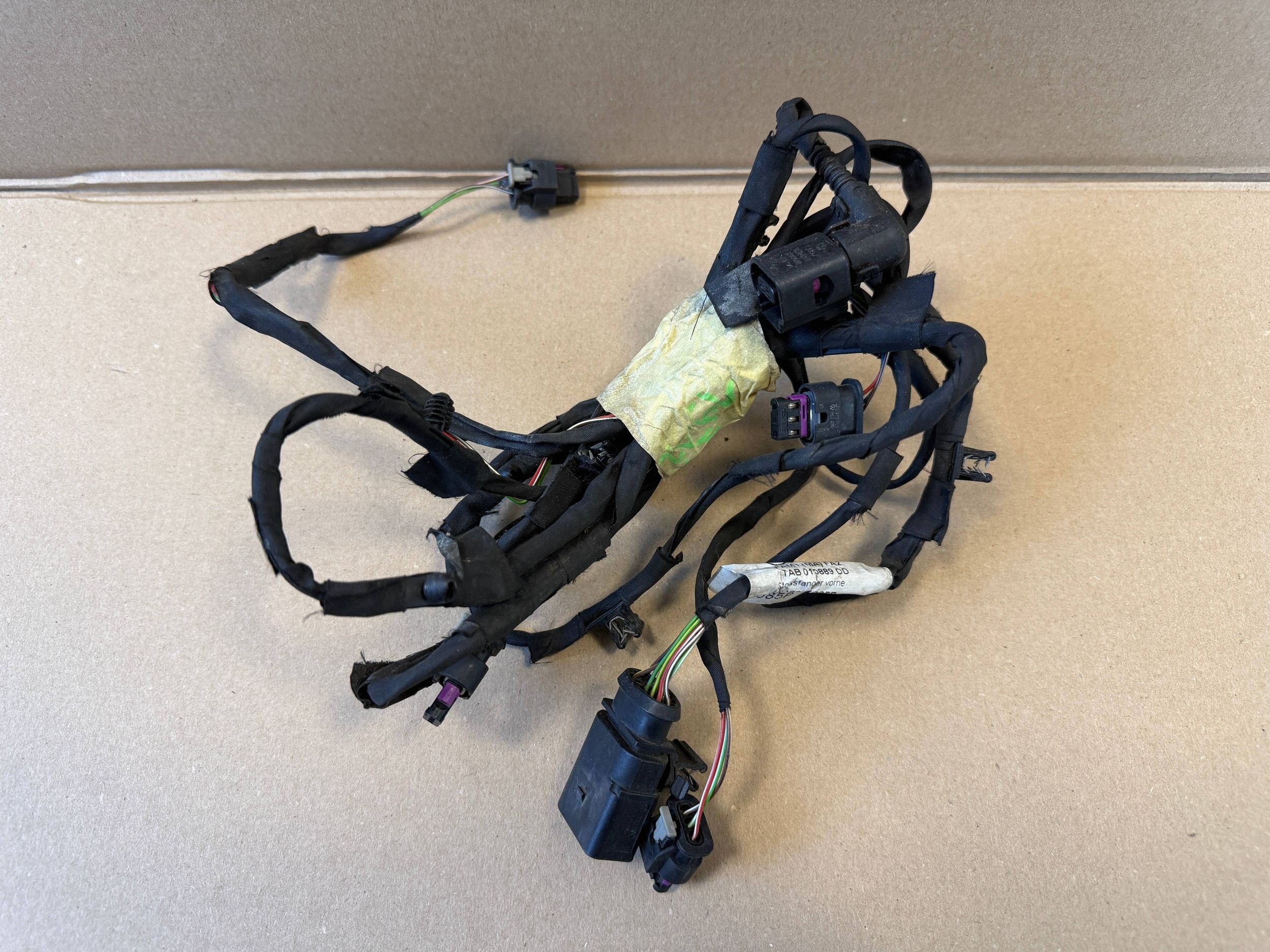 AUDI Q3 8U cablaggio cablaggio paraurti anteriore PDC 8U0971085P