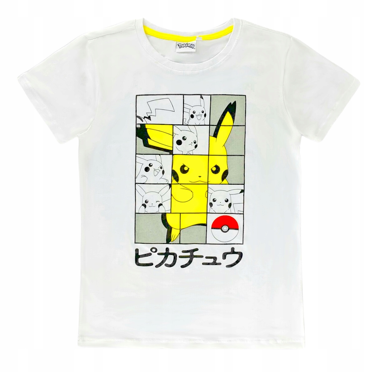 

Biała koszulka męska Pokemon Pikachu XL