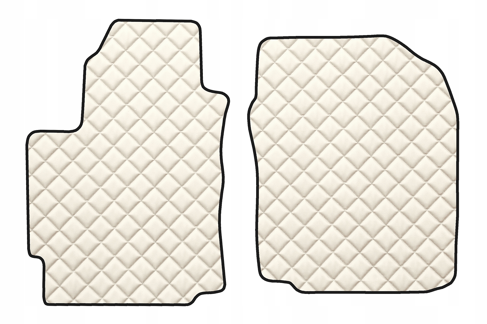 Килимки спереду шкіра Daihatsu MATERIA 06-товстий