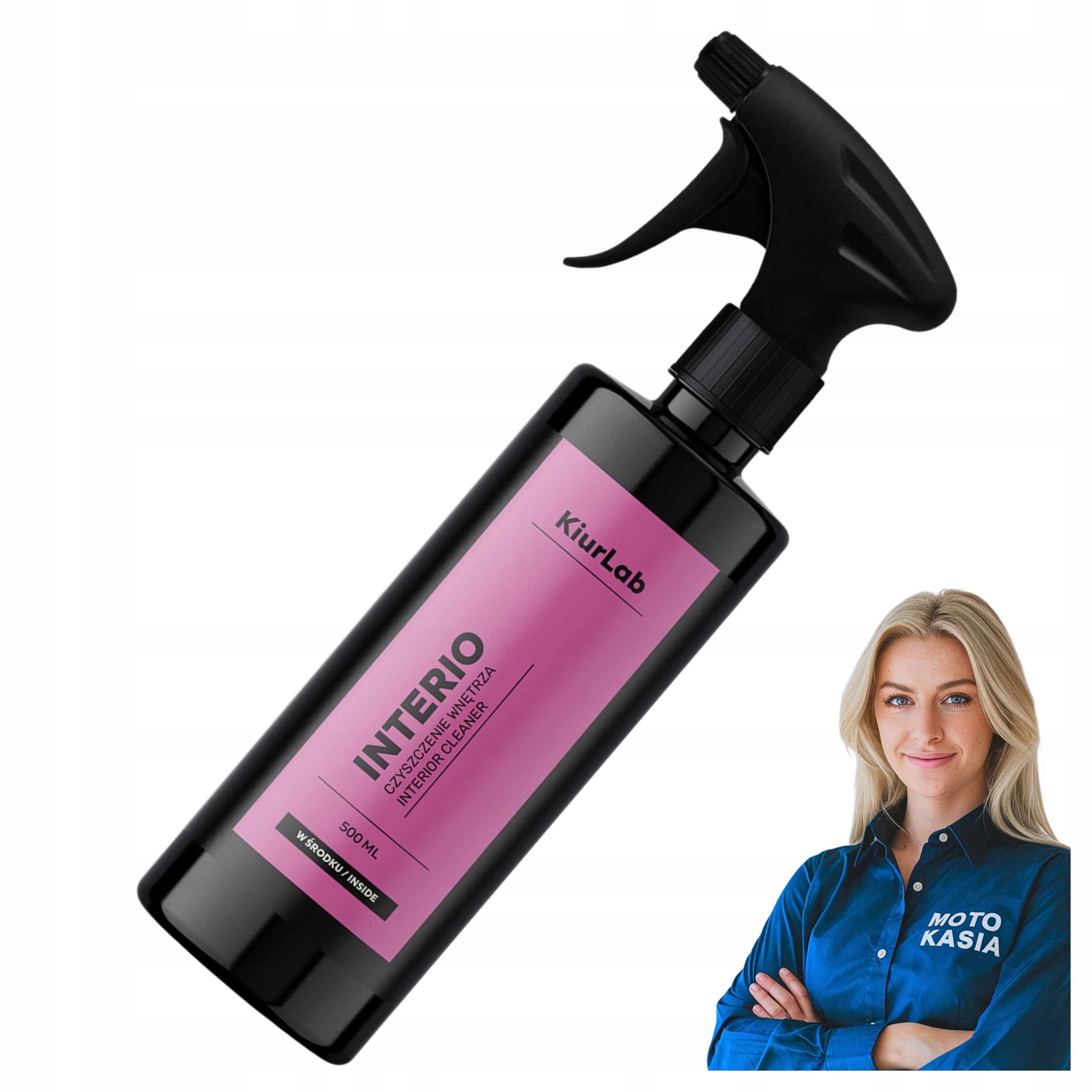 Płyn do czyszczenia wnętrza Kiurlab Interio 500ml interior cleaner do auta