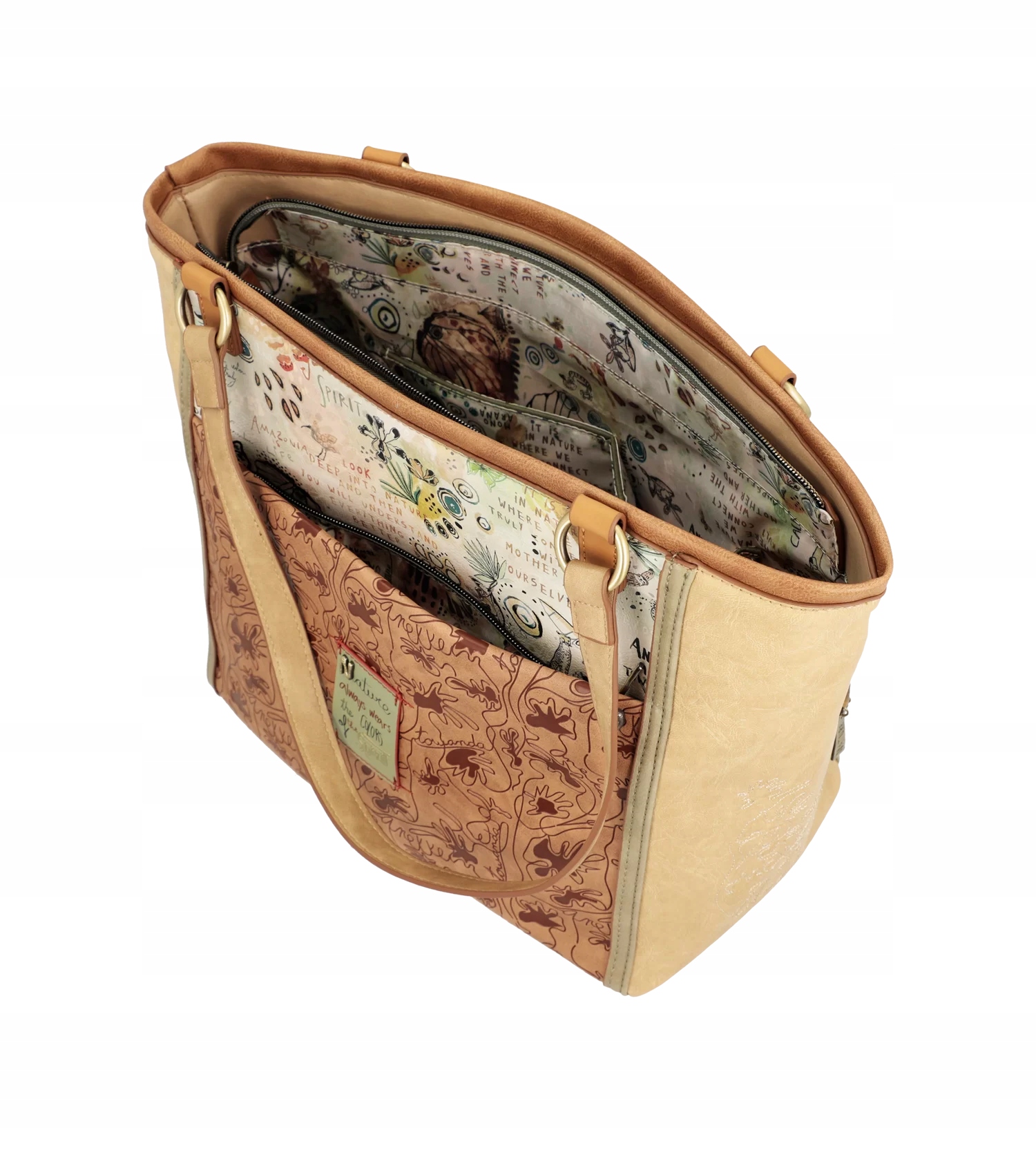 Anekke Amazonia - duża torebka shopper na ramię A4 Model 36702-047