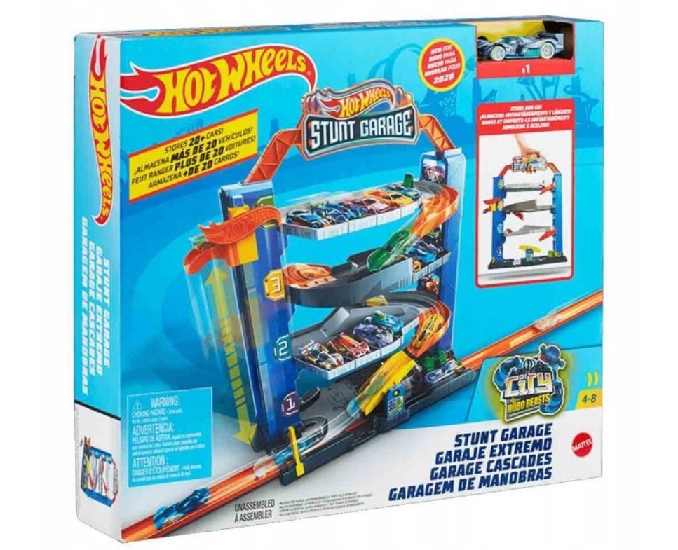 Garaż Stunt Garage Hot Wheels GNL70 Skala 1:64