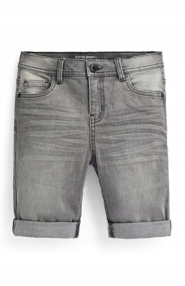 

Primark Szorty skinny jeansowe, szare roz 158 cm