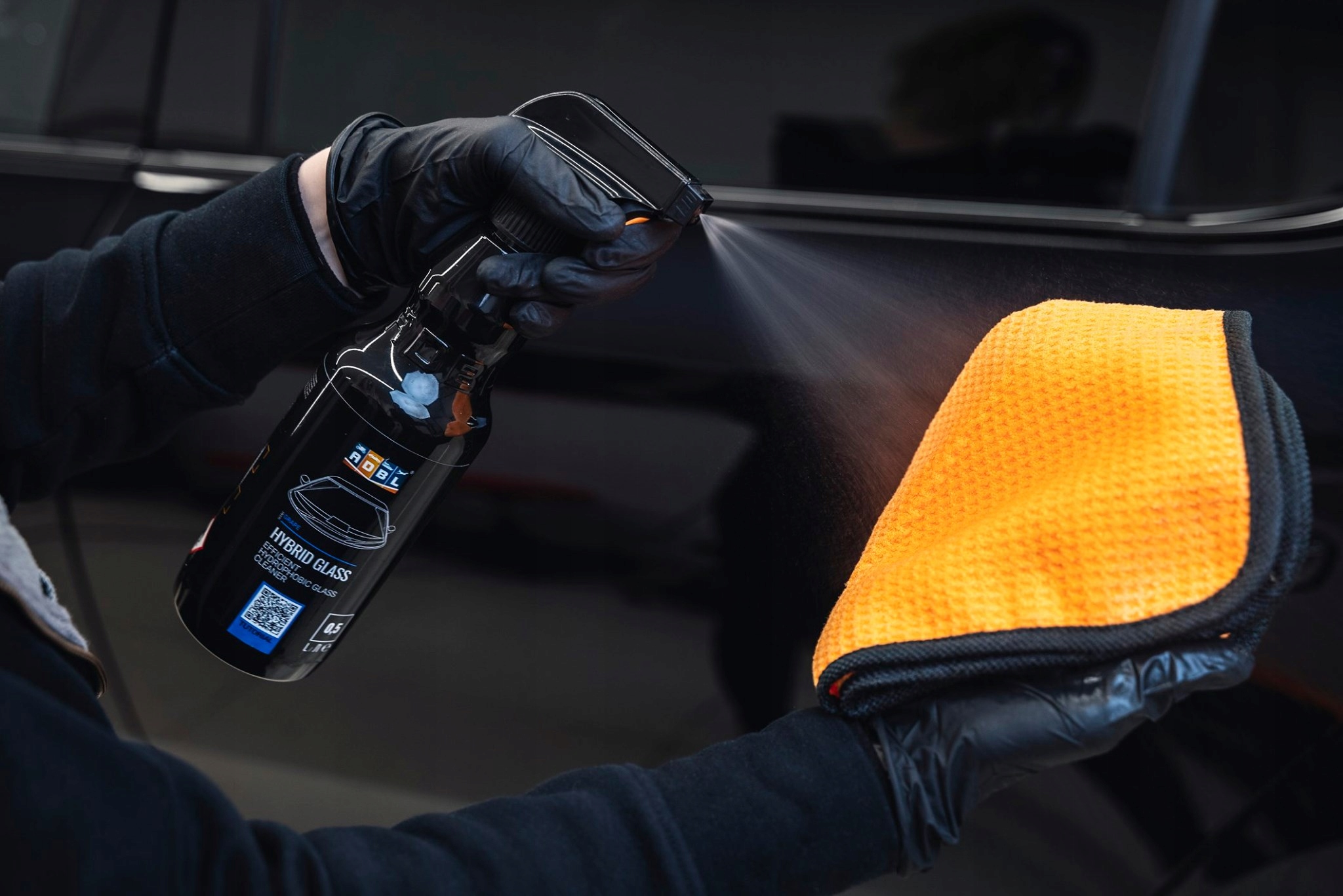 ADBL HYBRID GLASS Hydrofobowy plyn szyb 5L 500ML EAN 5902729004640