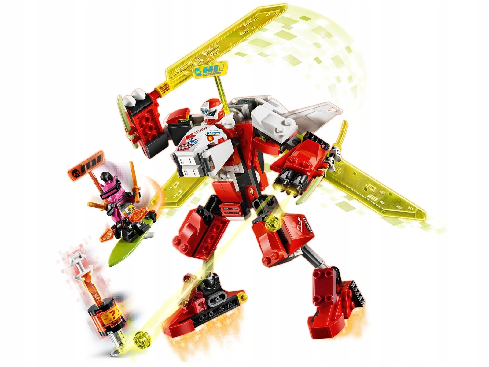 LEGO Ninjago 71707 - Robot odrzutowiec - Key-Tana - Kai - Richie - NOWY Marka LEGO