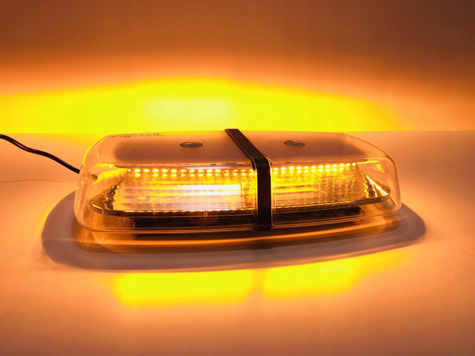 BELKA OSTRZEGAWCZA 72 LED MAGNES KOGUT STROBOSKOP Producent części Inny