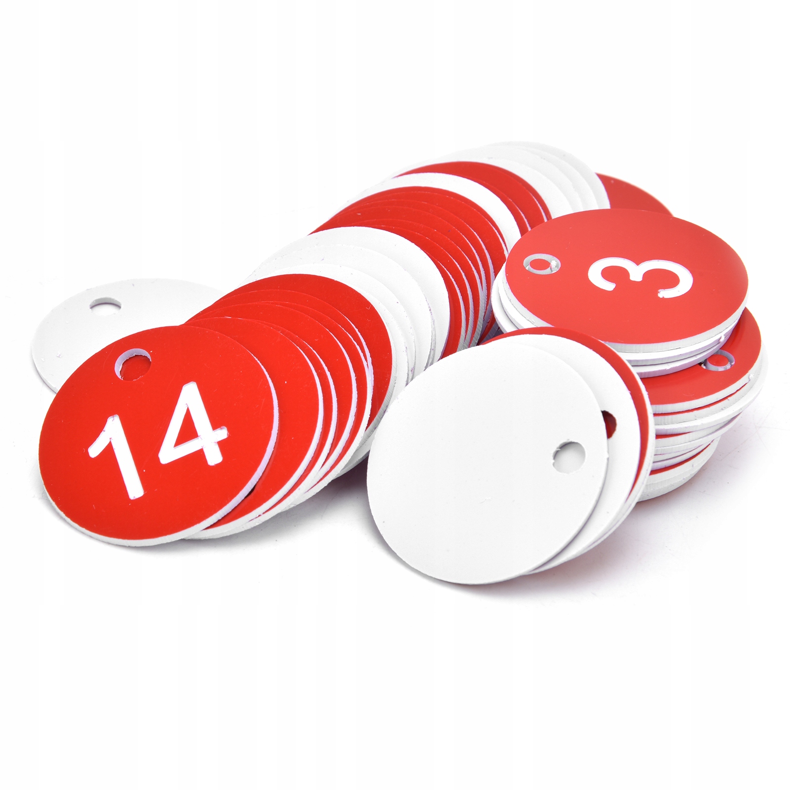 50 SZT. OKRĄGŁE PONUMEROWANE ETYKIETA ULA 1-50 EAN (GTIN) 641447985255