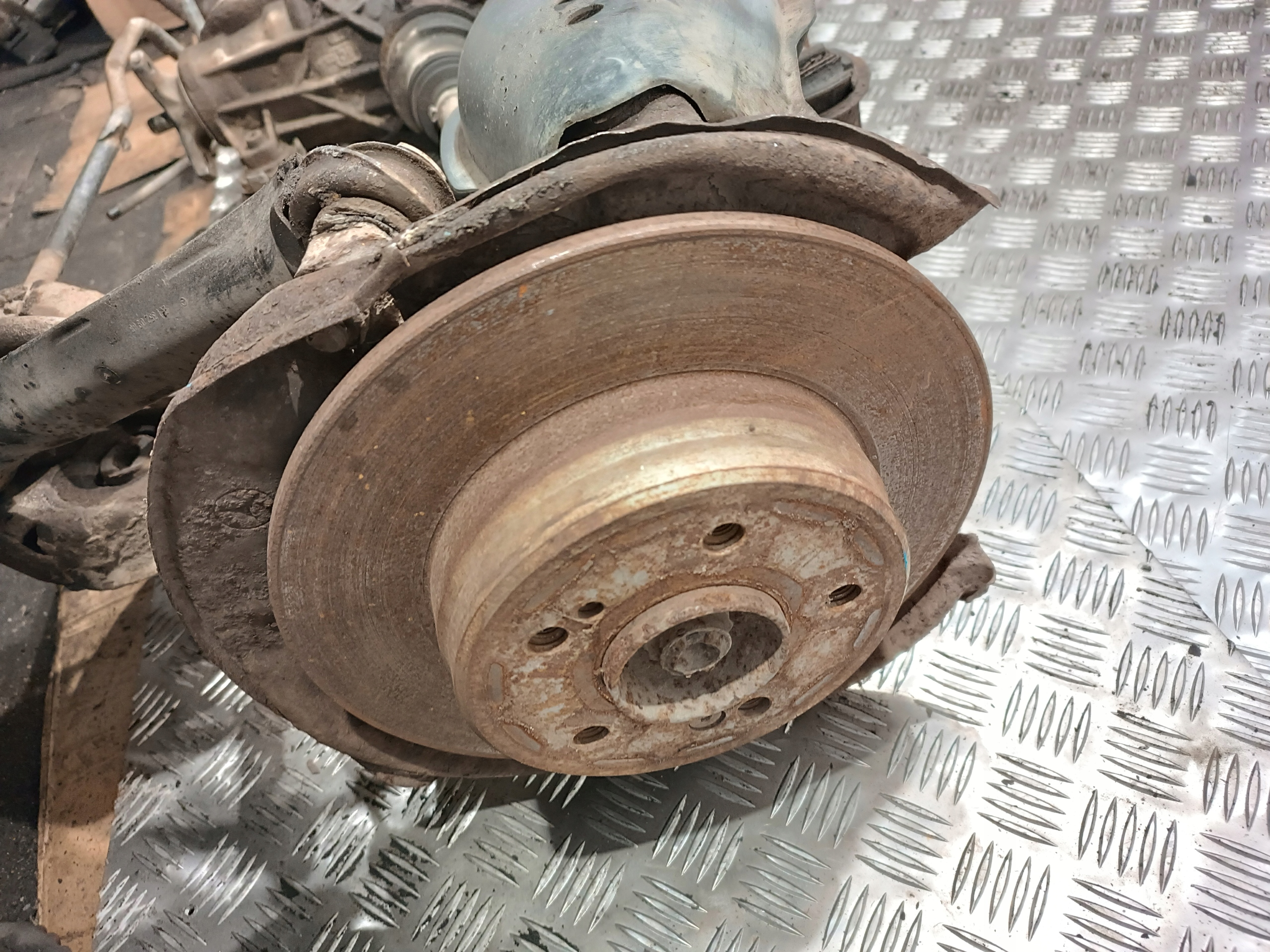 sider axle beam subframe differential rear part MERCEDES W203 COUPE