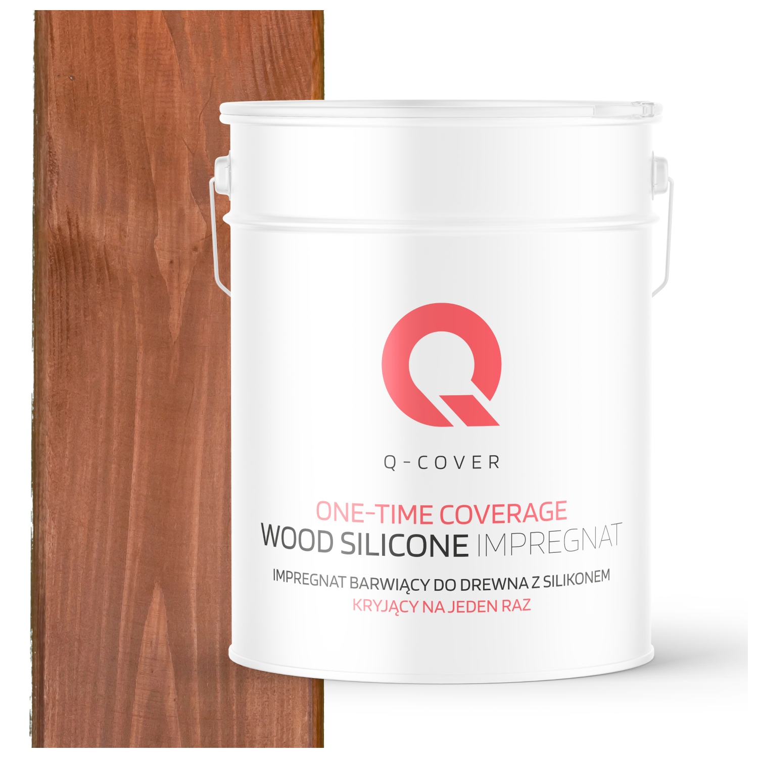 Impregnácia Na Drevo Extra Farba S Ochranným Silikónom Farby Naraz Orech 10 L