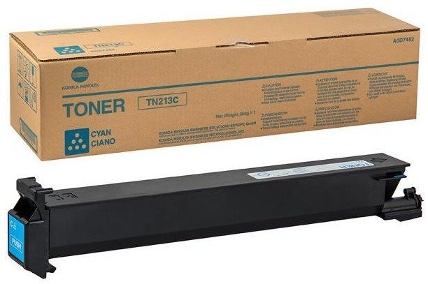 Toner Konica Minolta TN213C Cyan A0D7452 Originál C203 C253