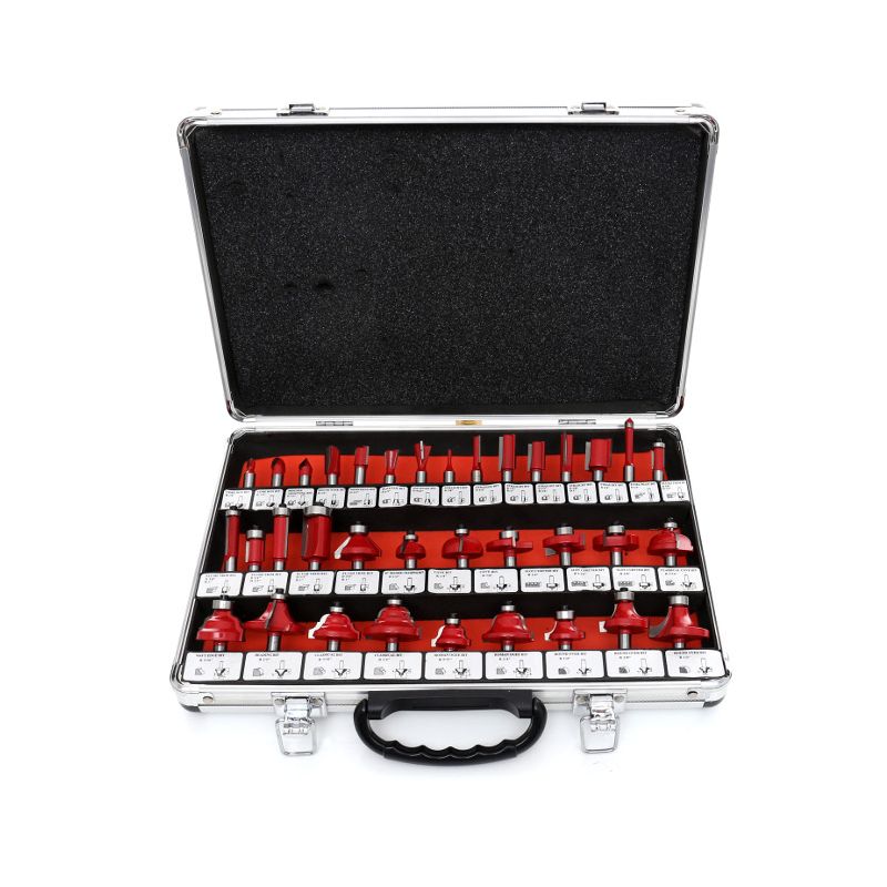 Frézy Na Dřevo Ložiskové 35 Ks Sada Fréz