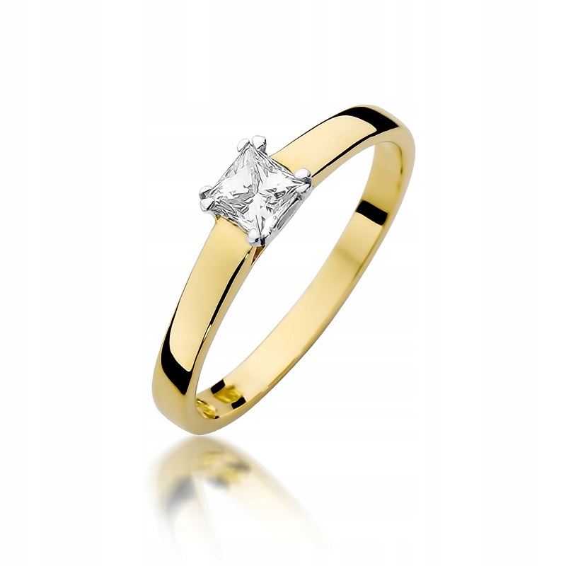 Zlatý Prstýnek 585 Briliant 0,30 ct