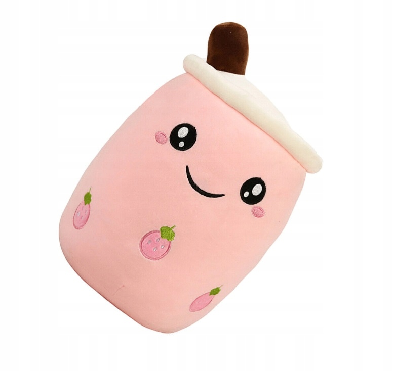 

Maskotka Pluszak Bubble Tea Różowa Kubek 22 cm