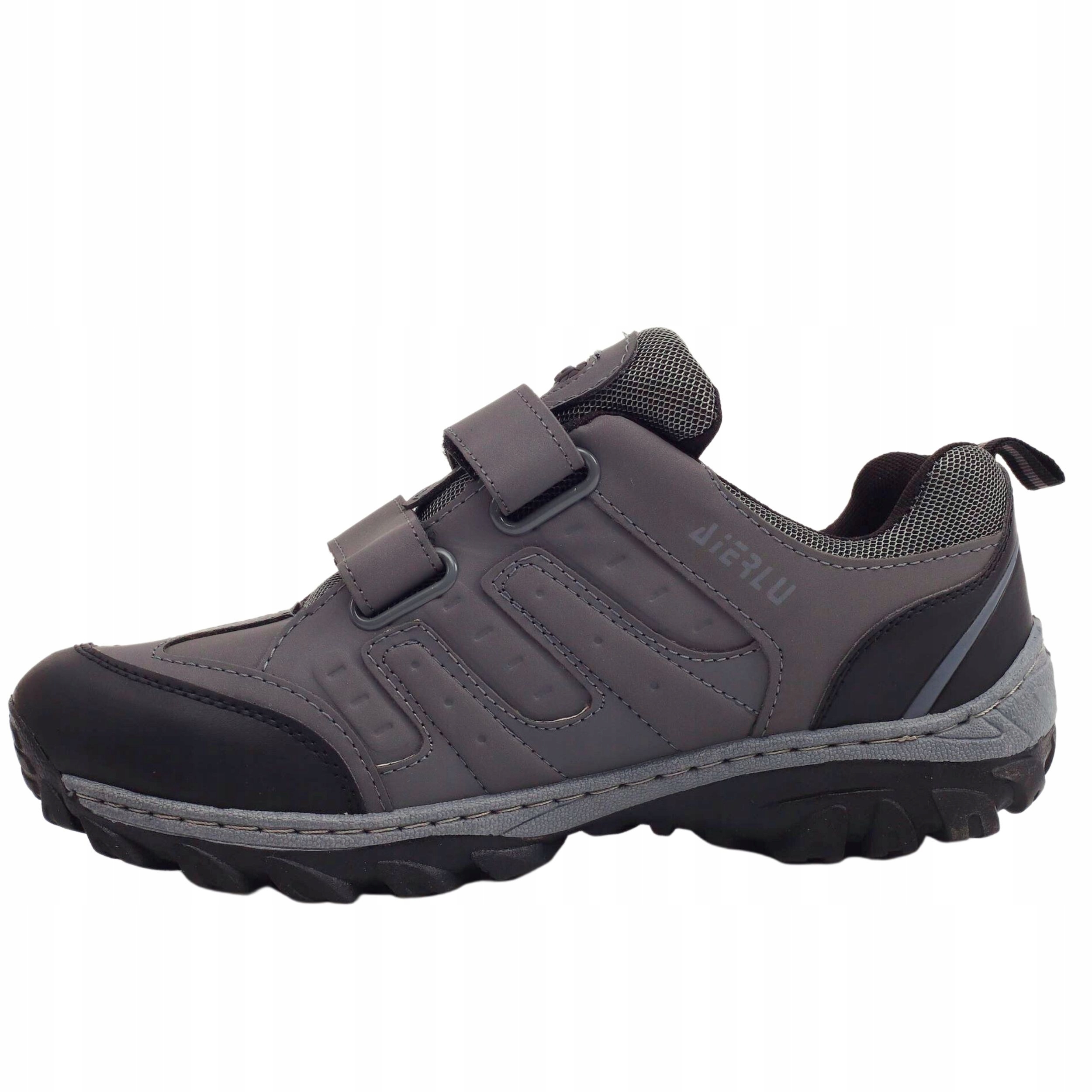 BUTY MĘSKIE OBUWIE SPORTOWE SOLIDNE DO PRACY RZEP Kod producenta 3020GREY