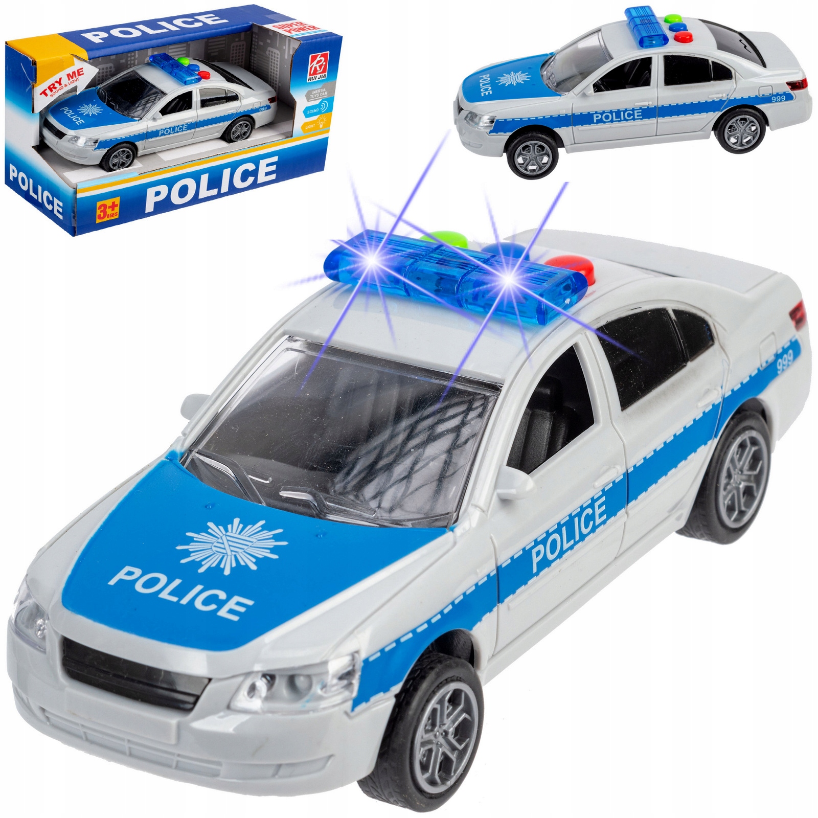 

Policja Radiowóz wóz Policyjny Światło Dźw. Napęd