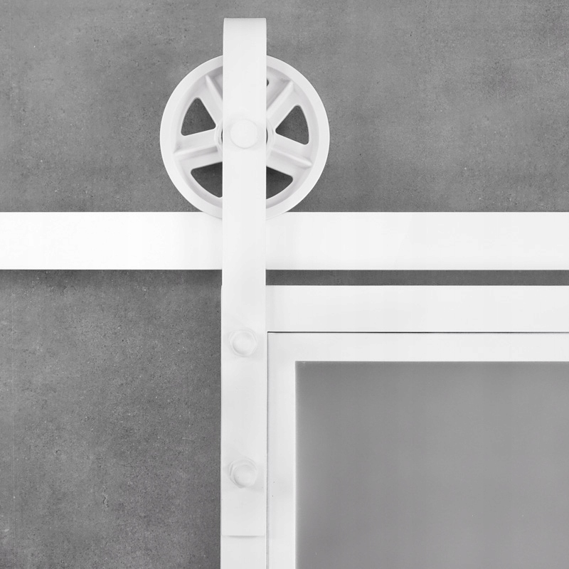 Stěnové vedení pro jednokřídlé dveře bílé Koło Freim