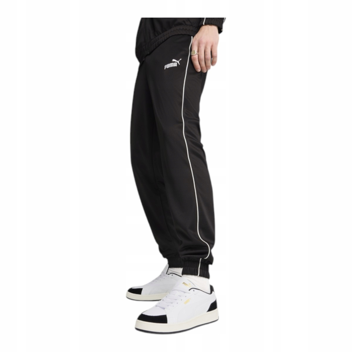 Puma Pánské Tepláky Puma Sport Poly Pants Černé r.XL