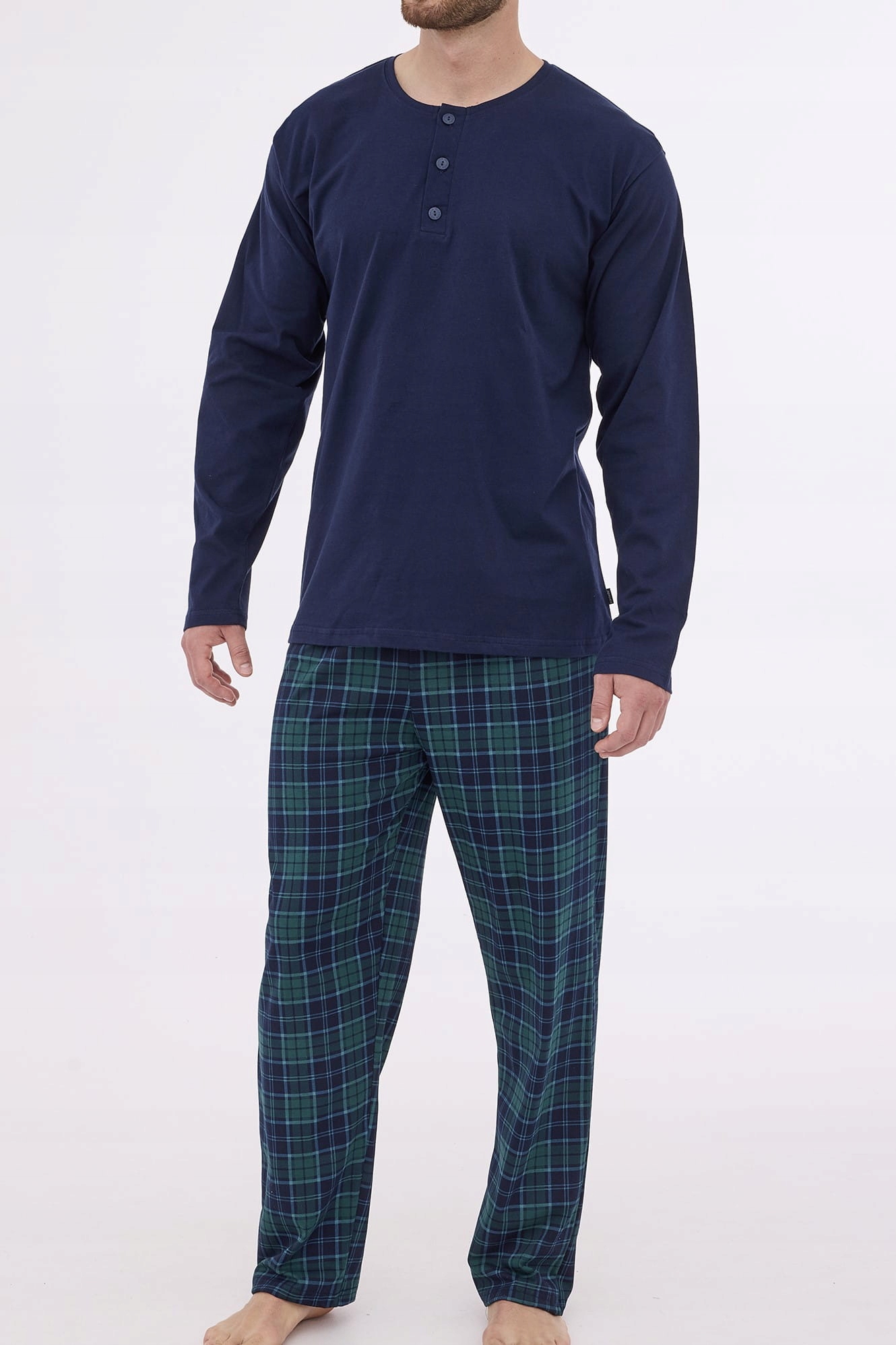 Pánské bavlněné pyžamo Cornette 458/266 Owen [Velikost 2XL]