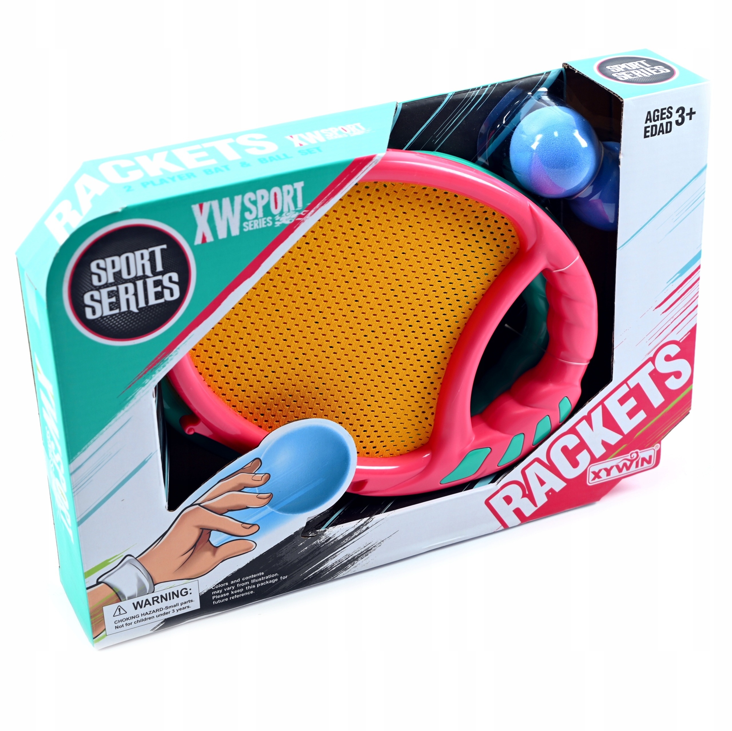 GRA ZRĘCZNOŚCIOWA CATCH BALL RAKIETKI PIŁKI