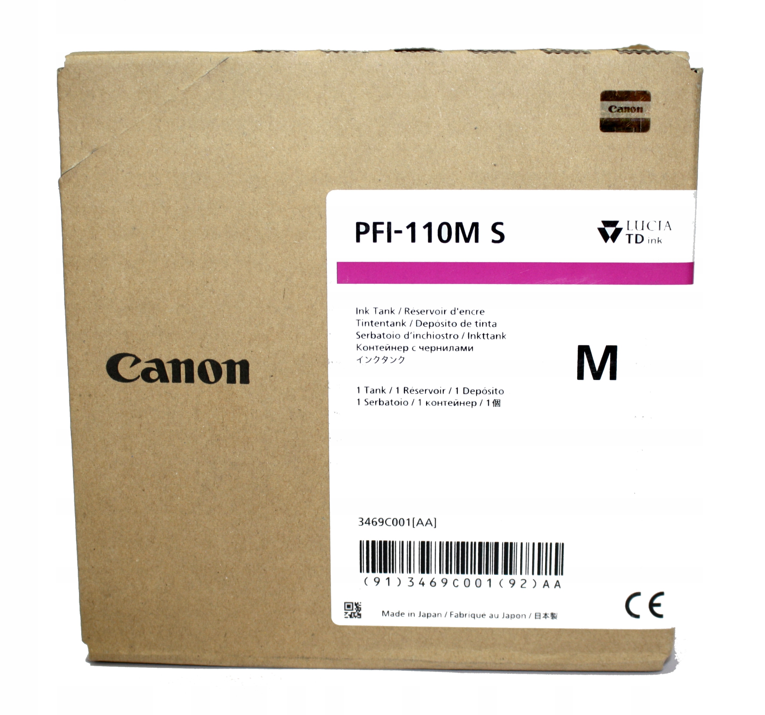 Inkoustová náplň Canon PFI-110M S inkoust