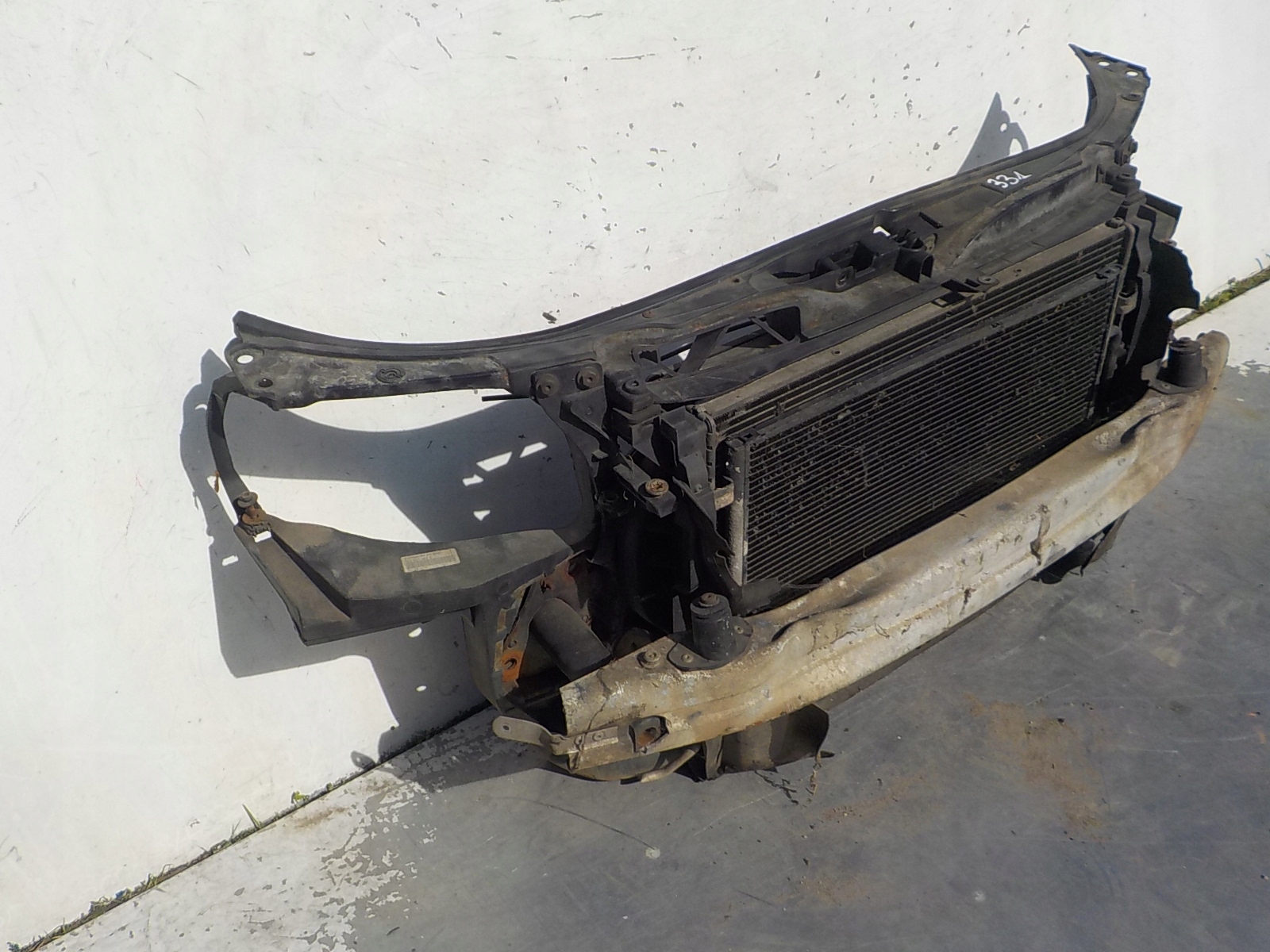 331 AUDI A4 B7 04-07r 2.0 TDI support panel for radiators radiator fan MANUAL