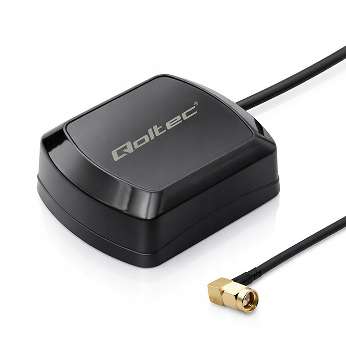 Antena Gps Qoltec Glonass z podstawą magnetyczną dookólna 28dBi Sma R