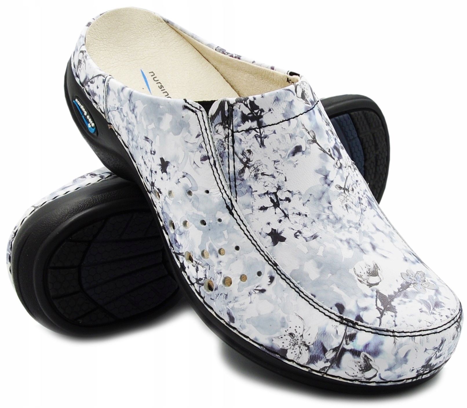 Dámské kožené Nazouváky do práce a pro Nursing Care wg4af13 36