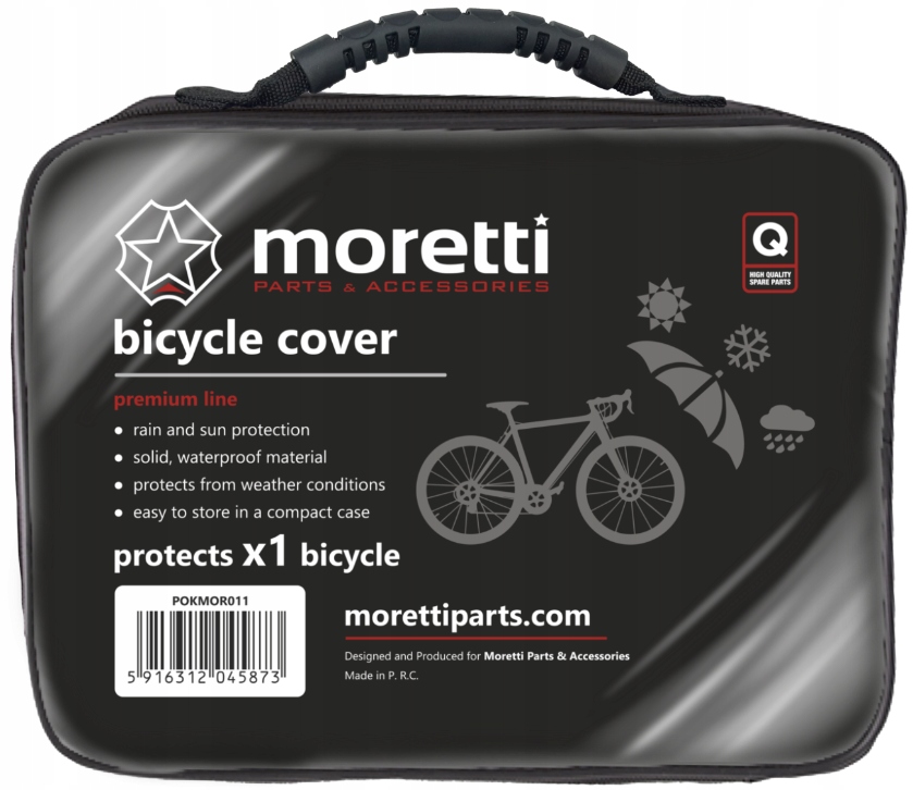POKROWIEC PLANDEKA ROWEROWA NA 1 ROWER UNIWERSALNY Marka Moretti