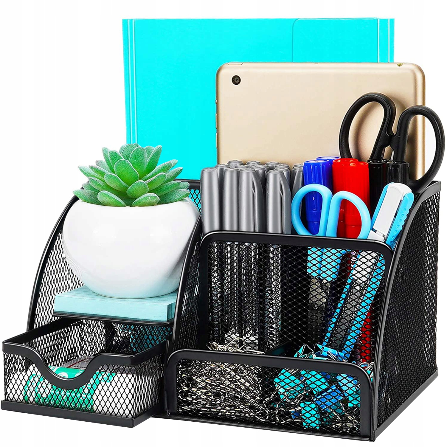 DUŻY Przybornik ORGANIZER na Biurko SZUFLADKA A4 (DUŻY ORGANIZER NA