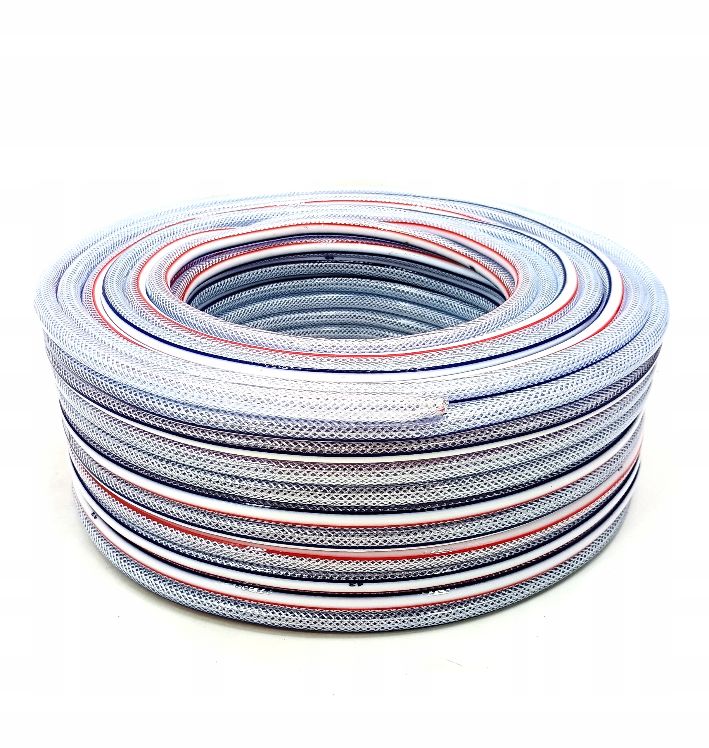 WĄŻ TECHNICZNY ZBROJONY 4-WARSTWOWY PCV - 6 MM 50m 6mm PVC