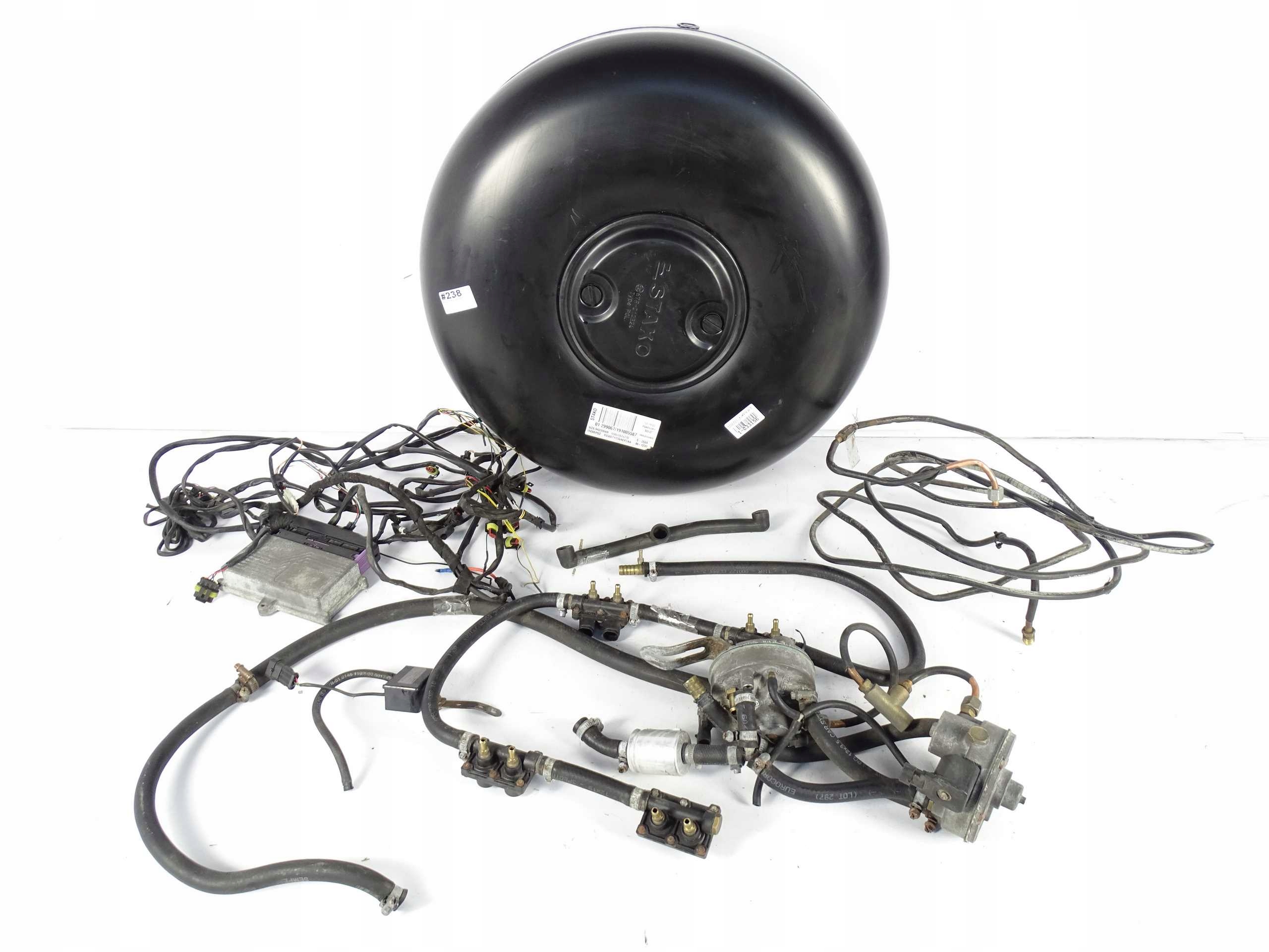 Mercedes S W220 5 0 INSTALACJA GAZOWA BUTLA WIAZKA