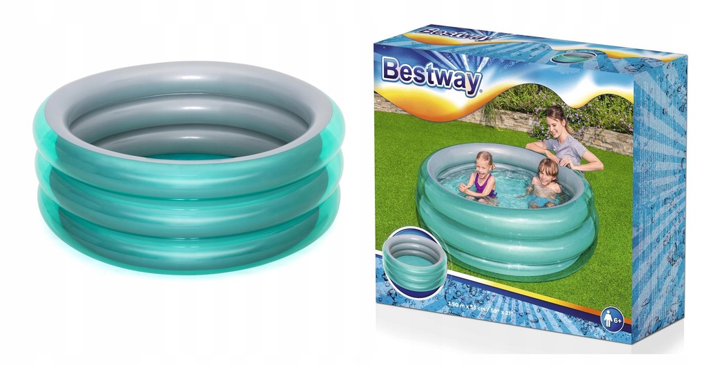 

Basen 51042 dmuchany Ogrodowy 170 x 53 cm Bestway