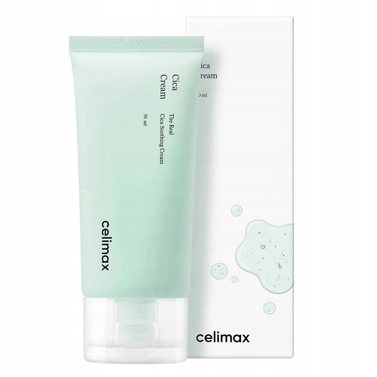 Zklidňující pleťový krém Celimax The Real Cica Soothing 50 ml