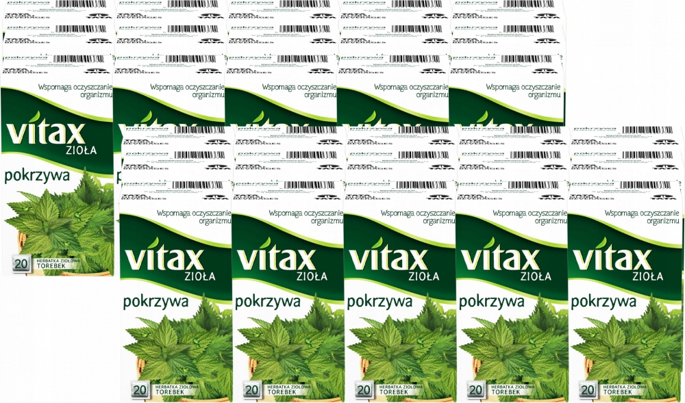 Herbata ziołowa Vitax pokrzywa 20szt 1.5g x30