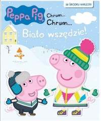 

Świnka Peppa Chrum 67 Biało wszędzie Naklejki