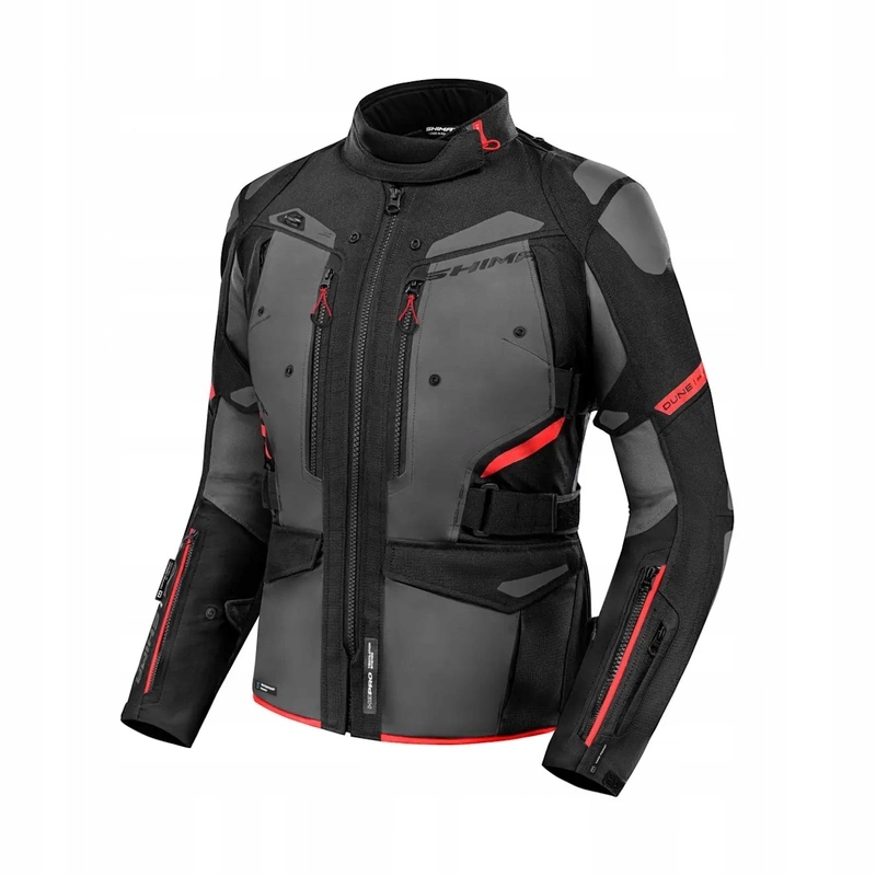 Dámska motocyklová bunda Shima Dune Lady Red čierna šedá červená Darčeky