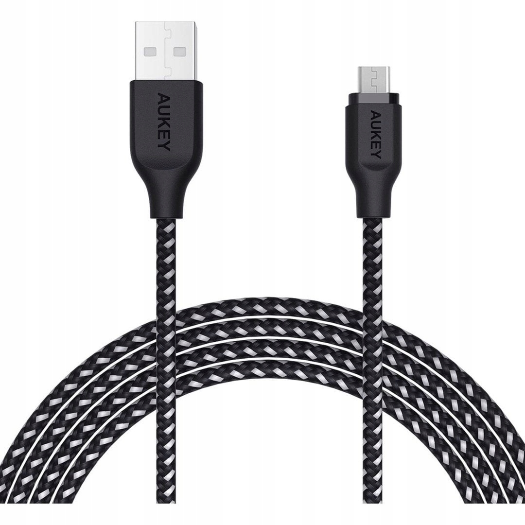 Aukey Kabel Usb-a Microusb 2.0, Qc 12W, 2M