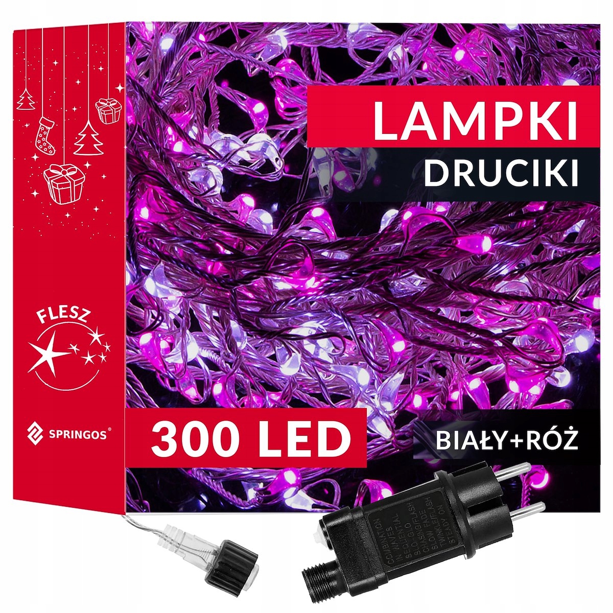 

Mikro Lampki Na Druciku 3m Girlanda Choinkowe Led