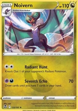 

Silver Tempest Rare 133/195 Noivern