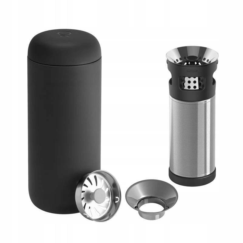 Fellow Carter Infuser Set Kubek Carter Move Mug Czarny 473 ml Zaparzacz