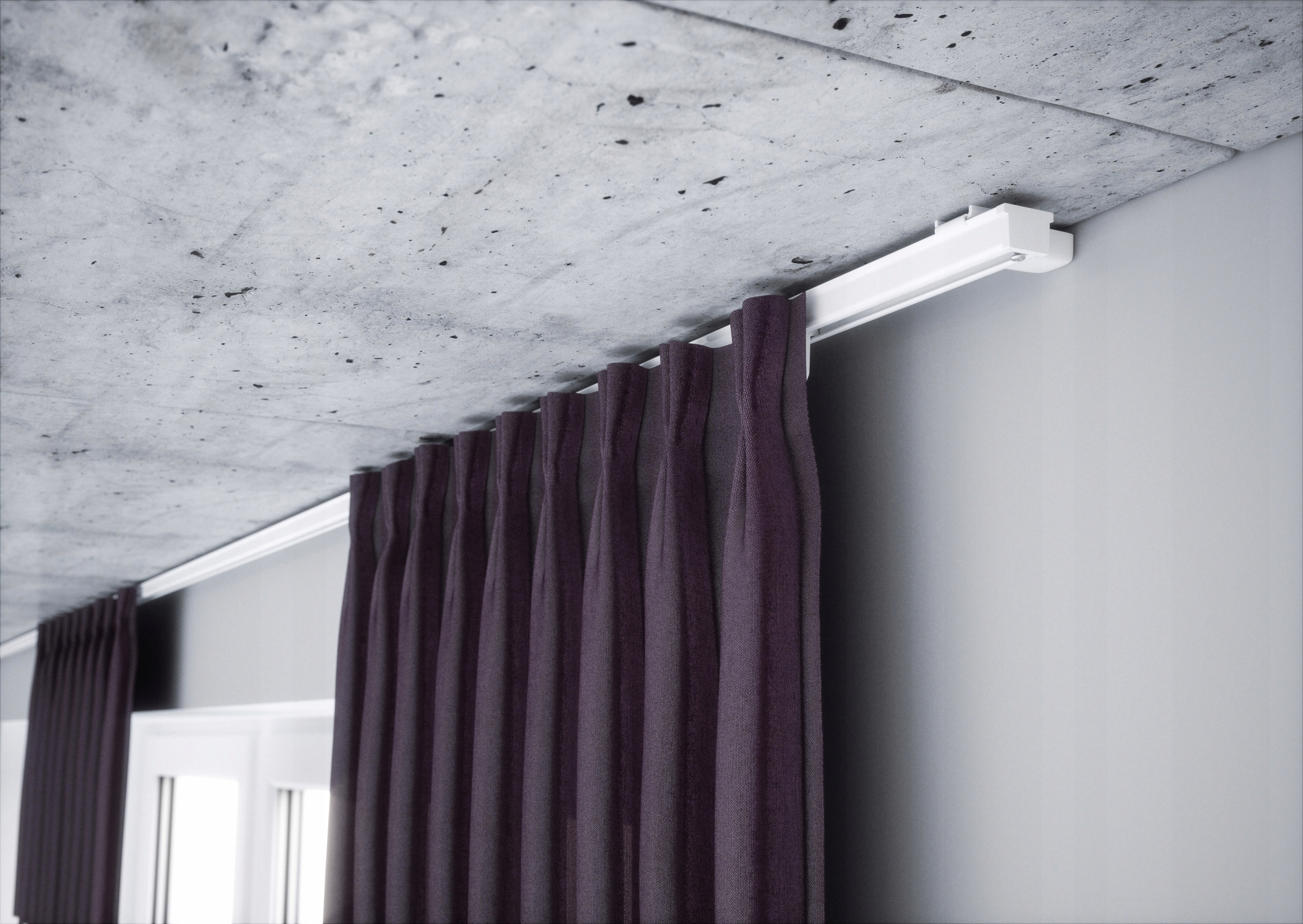 Szyna karniszowa pojedyncza komplet ZS-200 Marka Creativa by Cezar