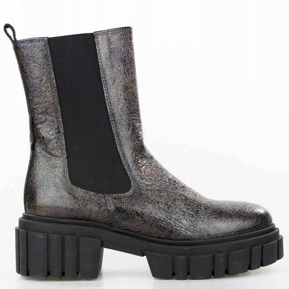 Bronzové Stříbrné Workery S Vysokými Vzpěrami Na Zip