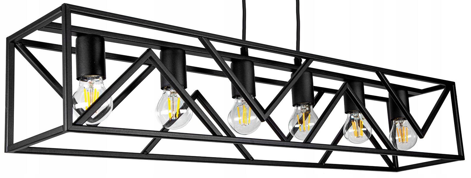 

Lampa Sufitowa Plafon Żyrandol Loft Edison Led