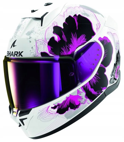 SHARK DAMSKI KASK INTEGRALNY D-SKWAL 3 LADY MAYFER SZYBA PRZEZROCZYSTA M
