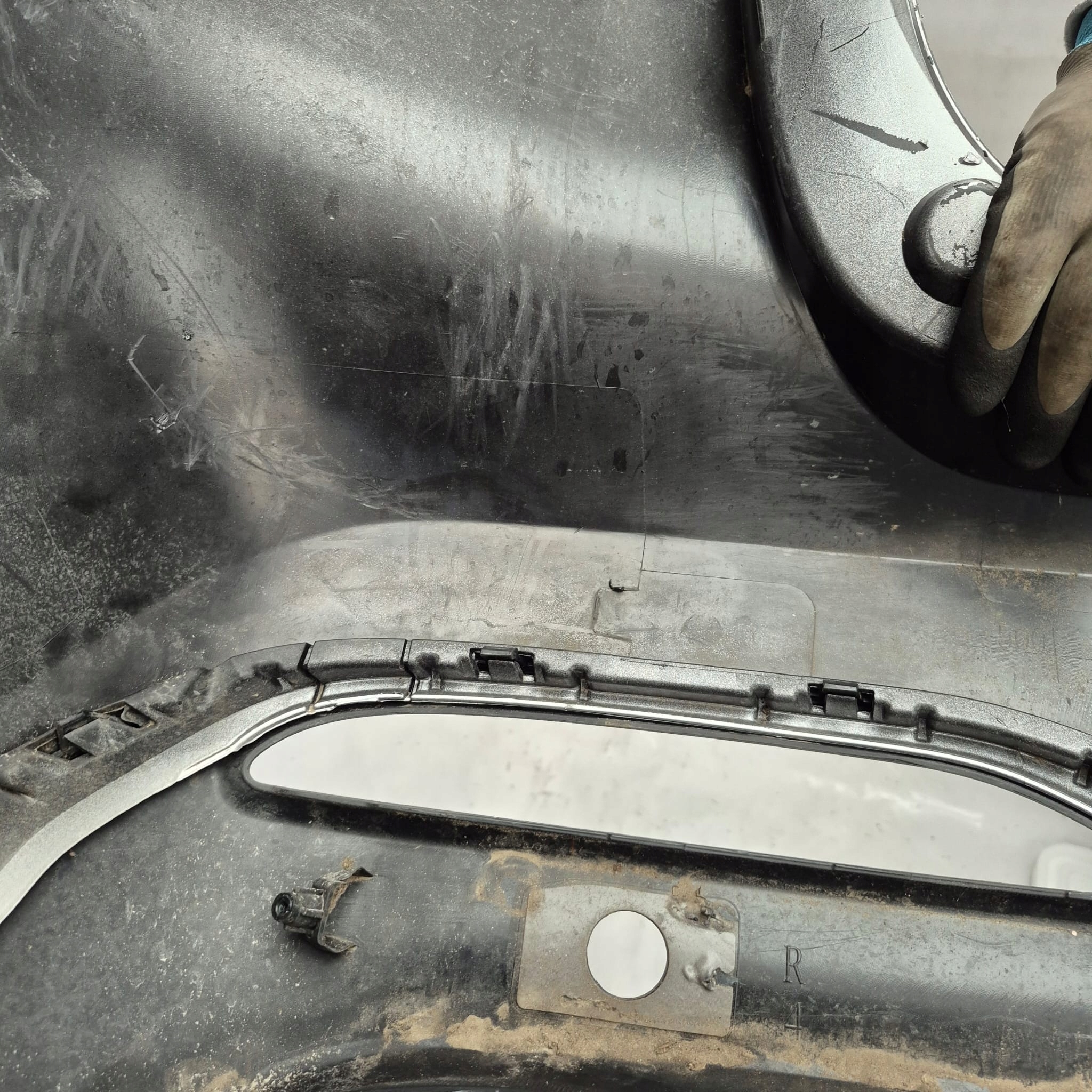 MG HS e 1 19-23 Paraurti posteriore posteriore PDC
