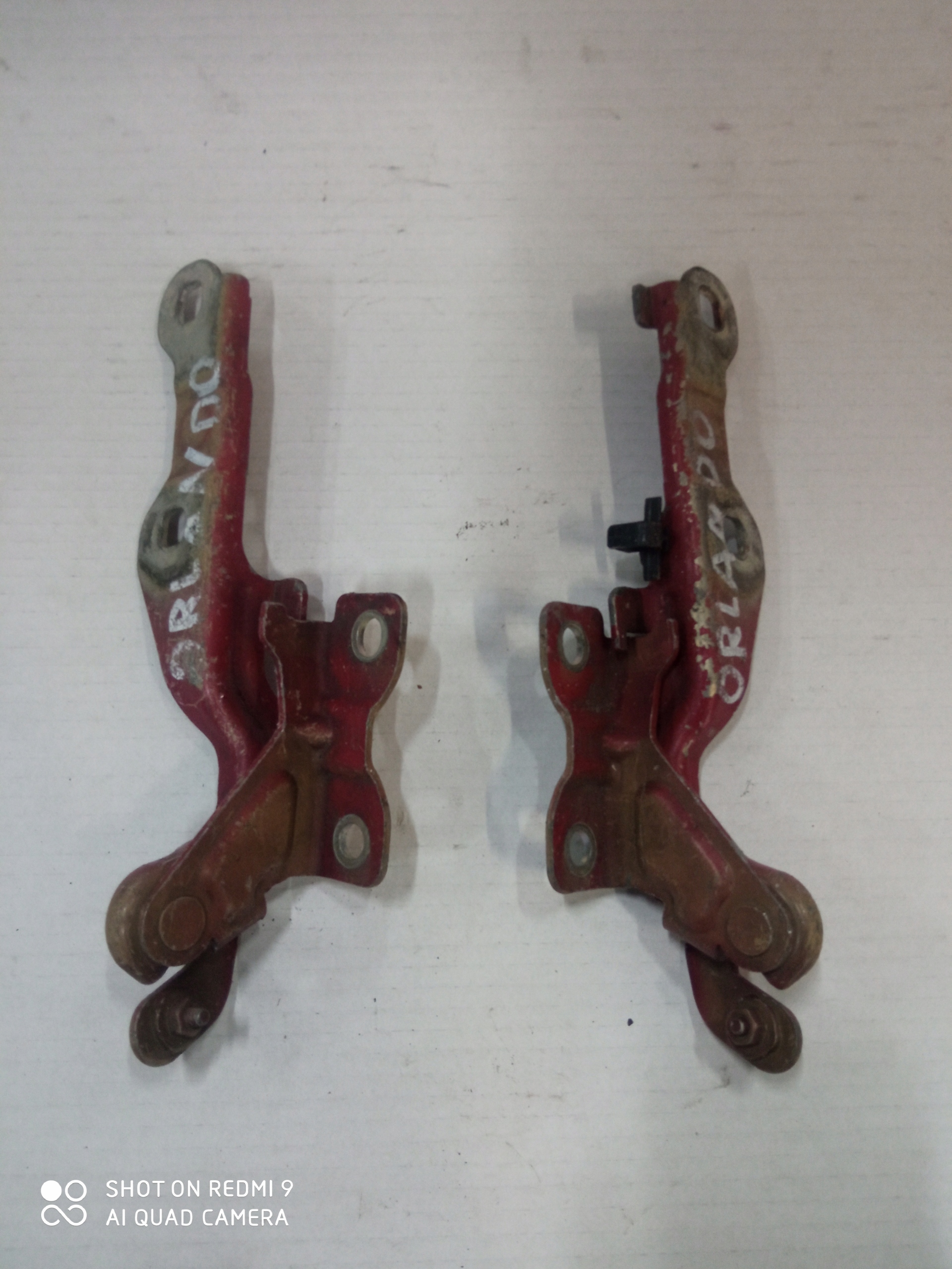CHEVROLET ORLANDO bonnet hinges right left KOMPLET