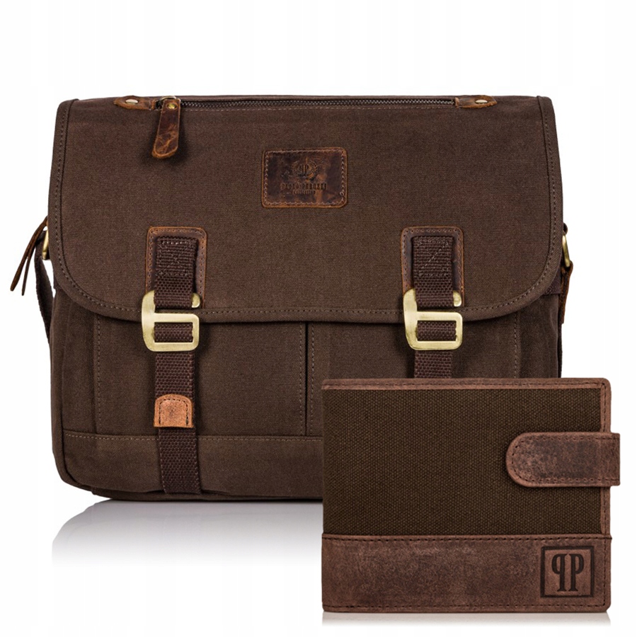 

Zestaw: Torba Męska T-17+PORTFEL T-03 ZUP-18-BR